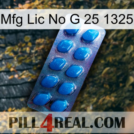 Mfg Lic No G 25 1325 viagra1